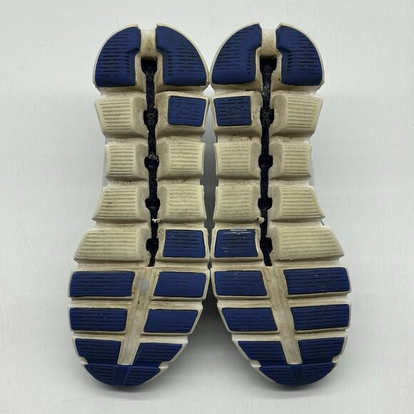 On Cloud 5 Push White Lavender Chambray Mesh Running Shoes Women's Size 9.5 FLAW - Picture 10 of 10